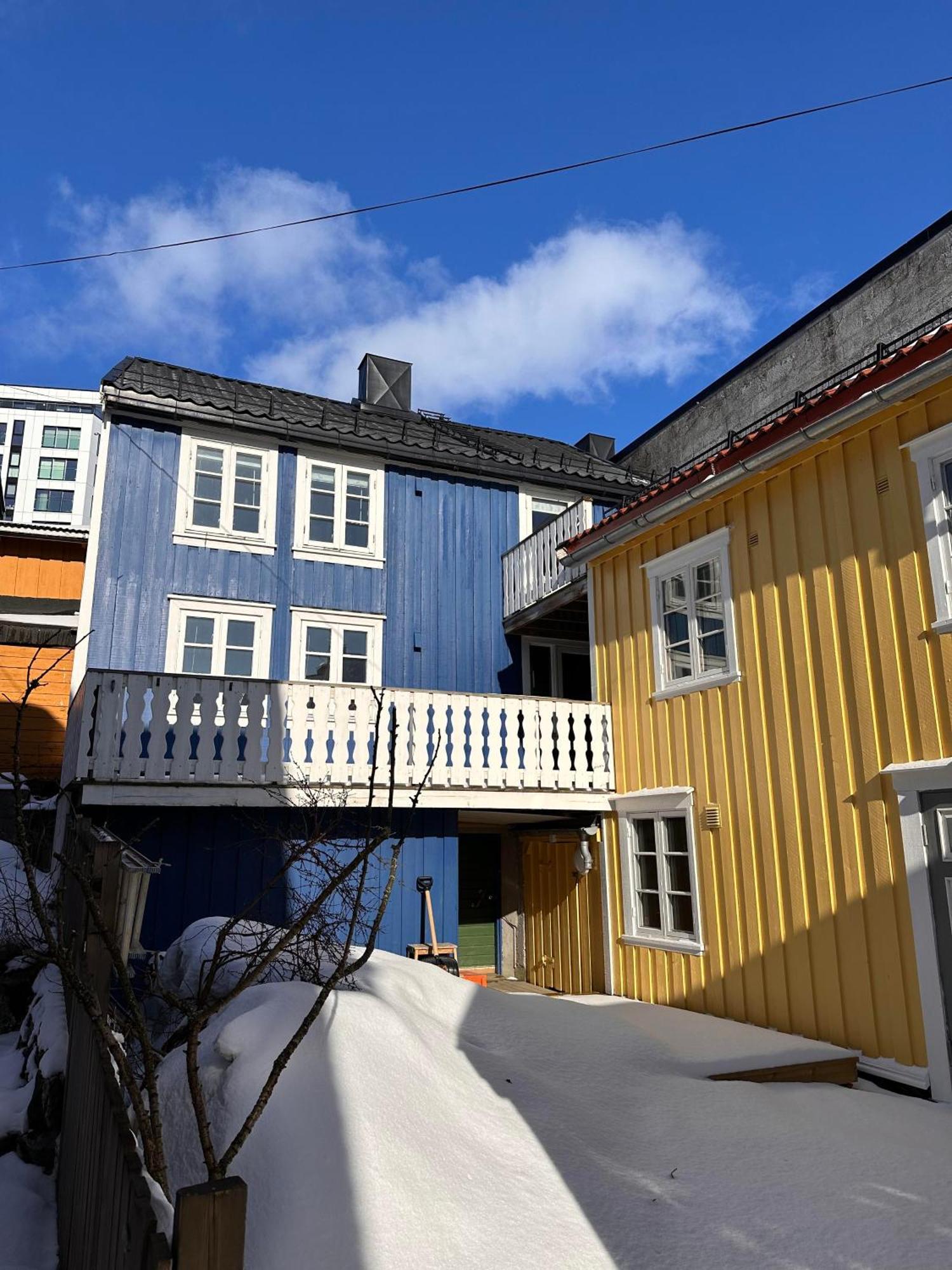 Tidligere Stall Omgjort Til Koselig Hjem I Sentrum 트롬쇠 외부 사진